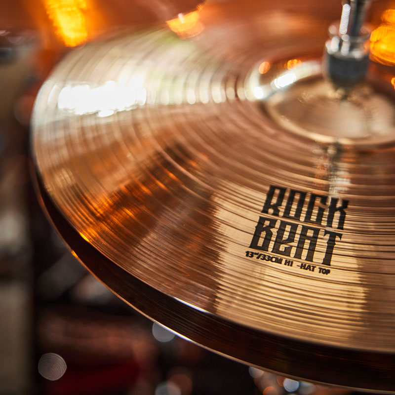 Zultan Cymbals ROCK BEAT Series 13"/33cm Hi-Hat TOP